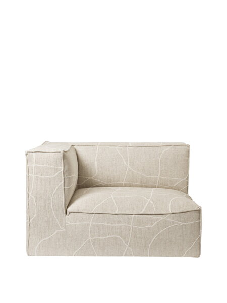 Modul Catena Can Lis Armrest S400, ľavý – pieskový/off-white