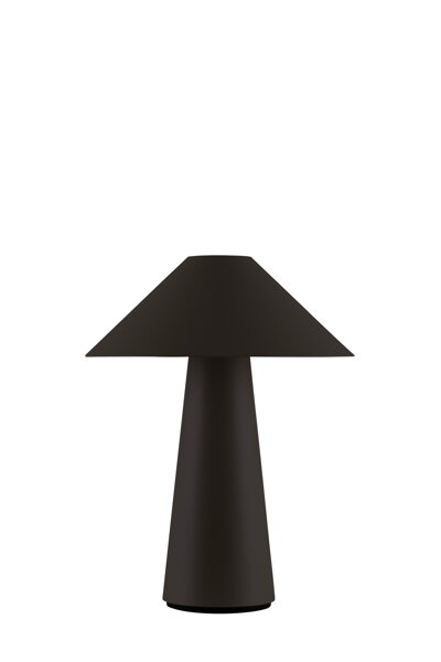 Cannes Black hordozható asztali lámpa – fekete