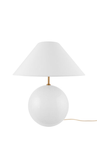 Stolová lampa Iris 35, White – biela