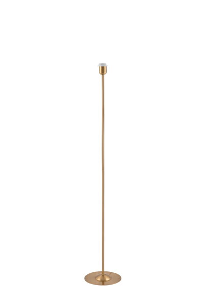 Stojanová lampa Iris, základňa – mosadzná