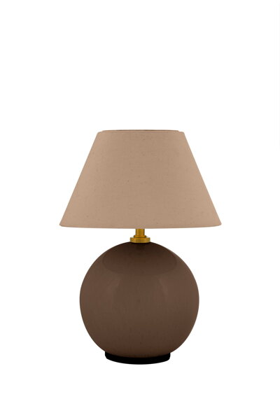 Prenosná stolová lampa Iris 16, Mocha – hnedá