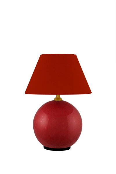 Prenosná stolová lampa Iris 16, Burgundy – tmavočervená
