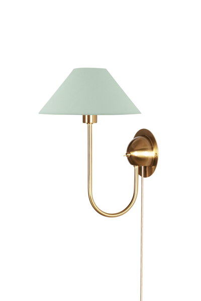 Nástenná lampa Iris Green – zelená