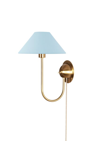 Nástenná lampa Iris Dove Blue – modrá