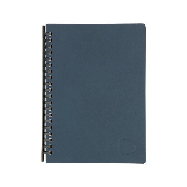 Dizajnový zápisník Paper Block A5 – tmavomodrý/čierny