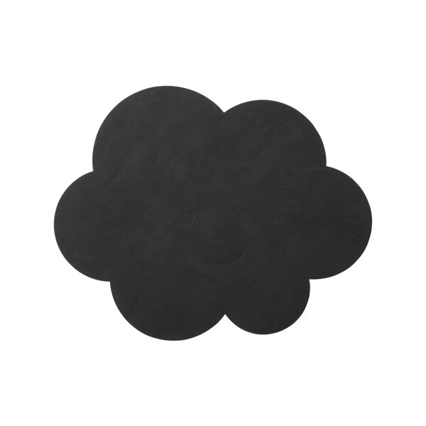 Detské prestieranie Cloud – čierne