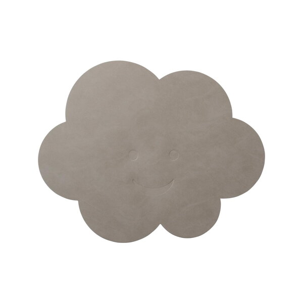 Detské prestieranie Cloud – teplé sivé
