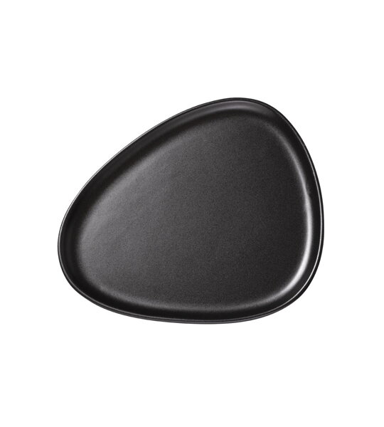 Tanier Curve Stoneware, veľký – čierny