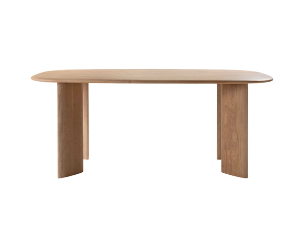 Jedálenský stôl Aggie, obdĺžnikový – prírodný/dub