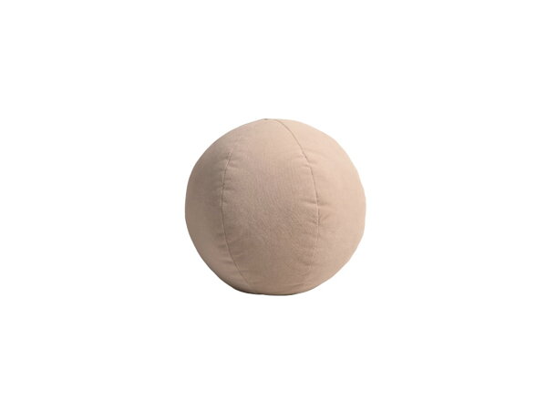 Vankúš Ball Velvet – béžový