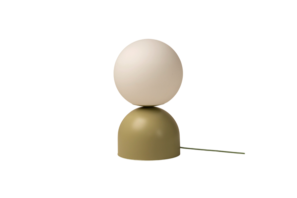 Stolová lampa Ely, 52 cm – svetlozelená