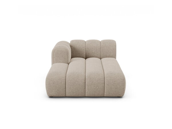 Modul Lupine Chaise longues, ľavý roh – tmavý béžový