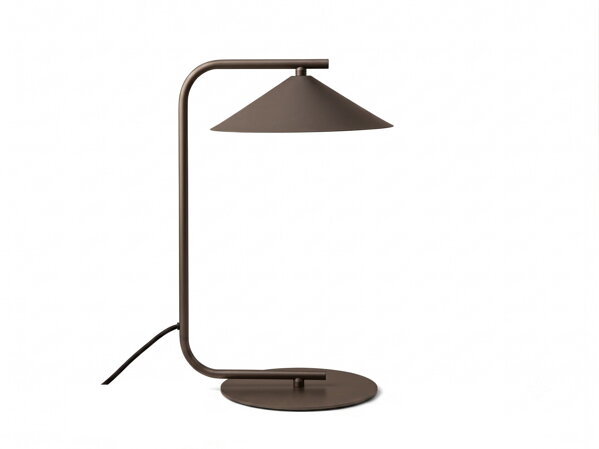 Stolová lampa Nocte – hnedá