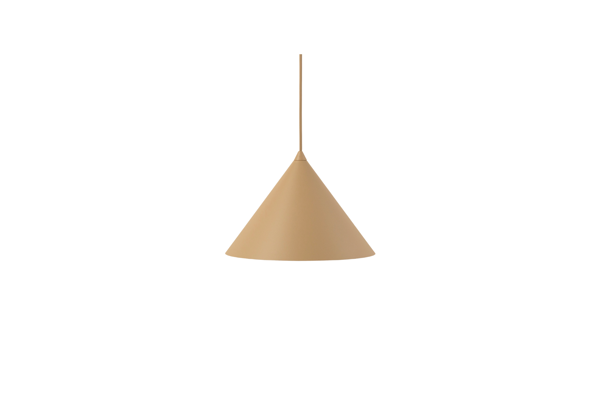 Závesná lampa Timbo, 32 cm – piesková