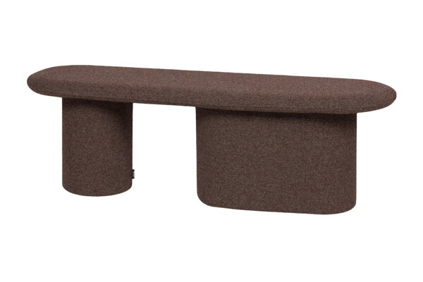 Lavica Rull Chocolate Brown Boucle – hnedá