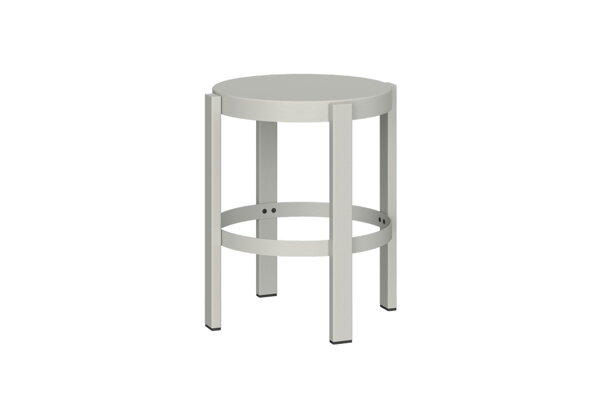 Stolík/stolička Doon Pebble Grey – sivý