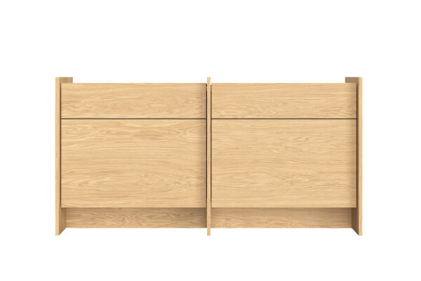 Komoda Hido – prírodná/dub