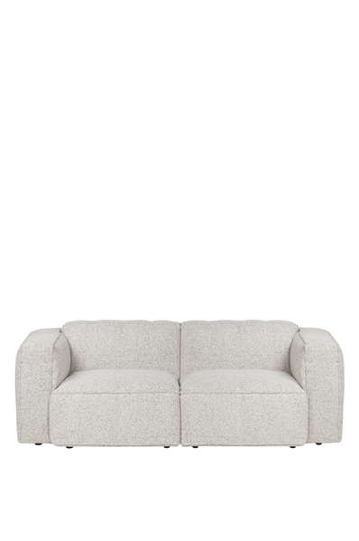Pohovka Lobi Clay Grey Mélange, 2-miestna – sivá