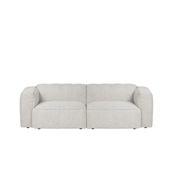 Lobi Clay Grey Mélange kanapé, 3 személyes – szürke