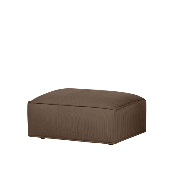 Ottoman Lobi Mocha Brown Corduroy – hnedý