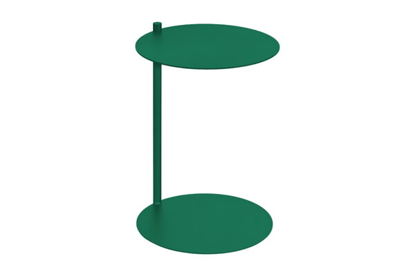 Príručný stolík Ande Watermelon Green – zelená oceľ