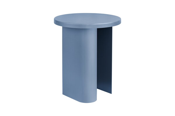Príručný stolík Sato Frosty Blue – svetlomodrý