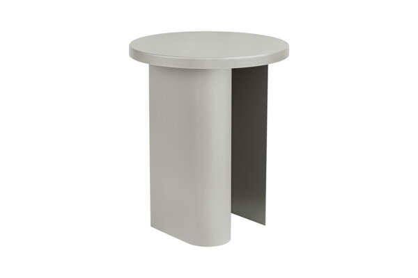 Príručný stolík Sato Pebble Grey – sivý
