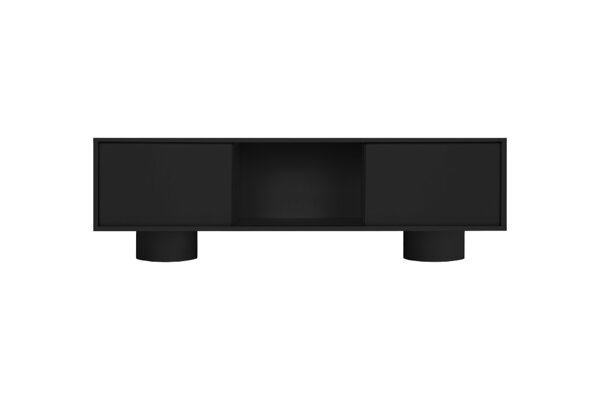 TV Stolík Taro Vulcano Black – čierny