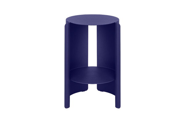 Ande Vulcano Black kisasztal – fekete acél