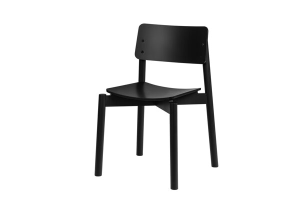 Stolička Wem Vulcano Black – čierna/buk