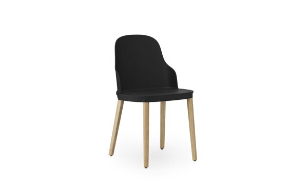 Stolička Allez Chair – čierna/dub