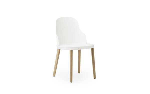 Stolička Allez Chair – biela/dub