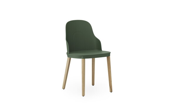 Stolička Allez Chair – zelená/dub