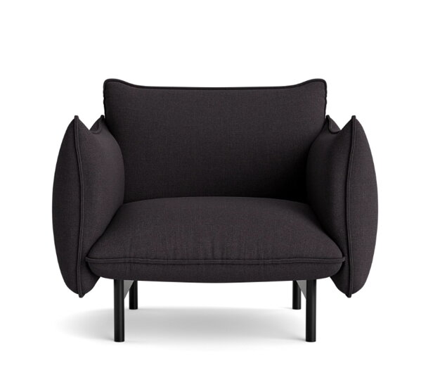 Kreslo Ark Arm Chair – tmavosivé