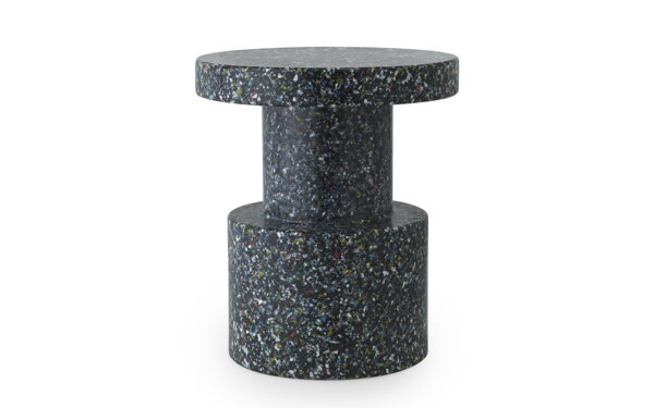 Príručný stolík/stolička Bit Stool Black Multi – čierny