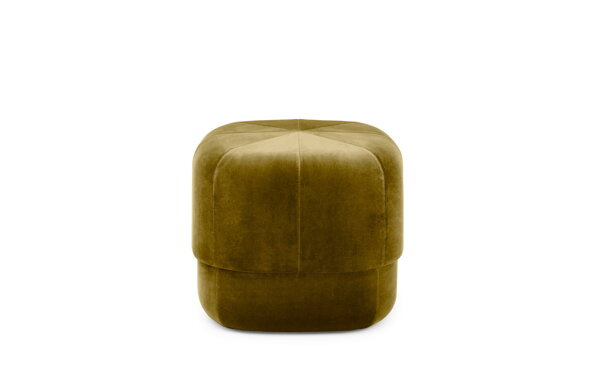 Puf Circus Velour Moss, malý – zelený