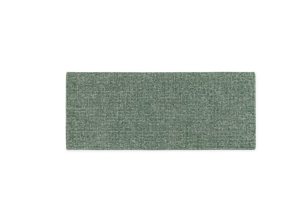 Koberec Flick, 80 x 200 cm – off-white/tmavozelený