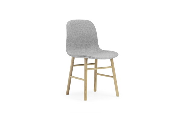 Stolička Form Chair Synergy – sivá/dub