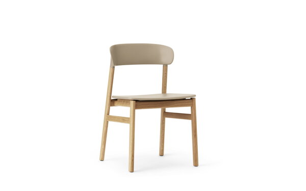 Stolička Herit Chair – piesková/dub