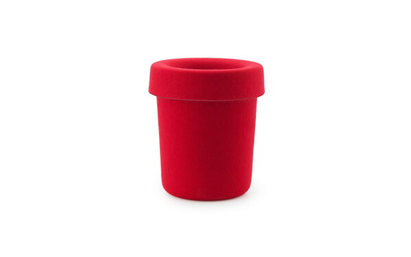 Odpadkový kôš do pracovne Hide Office Bin – svetločervený