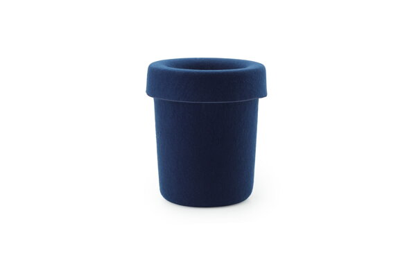 Odpadkový kôš do pracovne Hide Office Bin – tmavomodrý