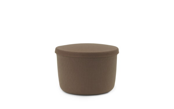 Úložný puf Hide Storage, malý – hnedý