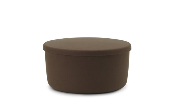 Úložný puf Hide Storage, veľký – hnedý