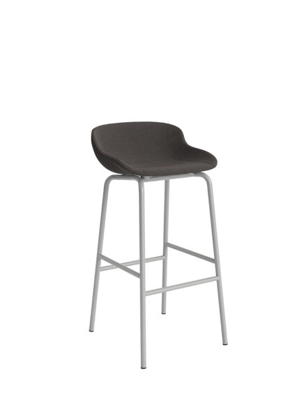 Barová stolička Hyg Barstool, 75 cm – tmavosivá/sivá oceľ