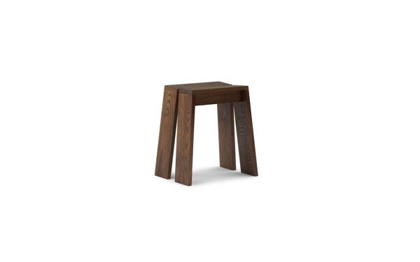 Príručný stolík/stolička Let Stool – hnedý/jaseň