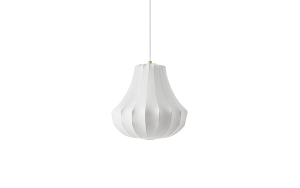 Závesná lampa Phantom, malá – biela