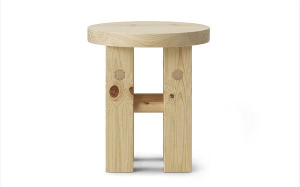 Príručný stolík/stolička Fyr Stool – prírodný