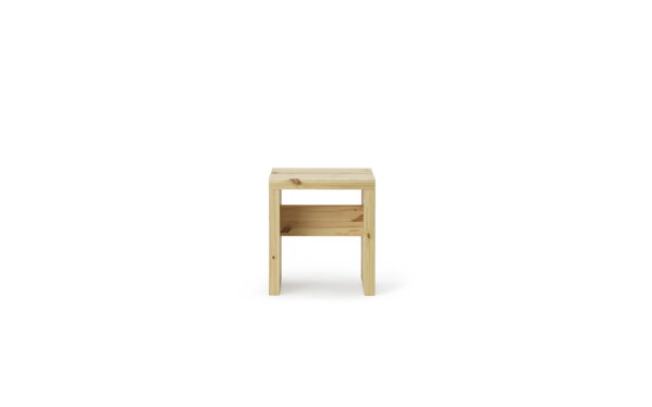 Príručný stolík/stolička Stretch Stool 40 cm – prírodný/borovica