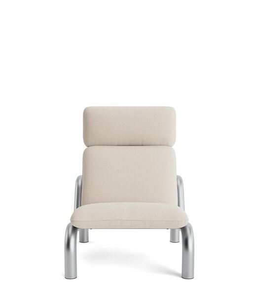 Kreslo Tube Lounge Chair – béžové