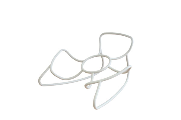 Podstavec Bloom Base pod puf Don Out – biely